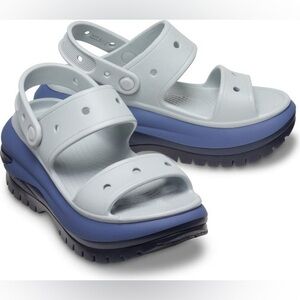 Crocs Classic Mega Crush Water Resistant Platform Sandal Women’s Size 10 NWT